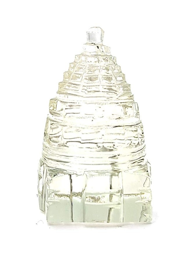 Plus Value Crystal Sphatik Shri Shree Yantra Vastu Remedies Products for Home & Office Temple, CashBox, Wealth, Good Luck (20-30Gm) - Image 5